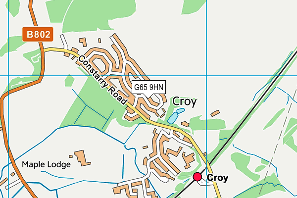 G65 9HN map - OS VectorMap District (Ordnance Survey) G65 9HN map - OS VectorMap District (Ordnance Survey)