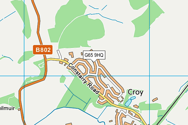 G65 9HQ map - OS VectorMap District (Ordnance Survey) G65 9HQ map - OS VectorMap District (Ordnance Survey)