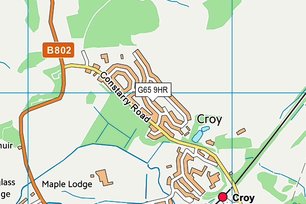 G65 9HR map - OS VectorMap District (Ordnance Survey) G65 9HR map - OS VectorMap District (Ordnance Survey)