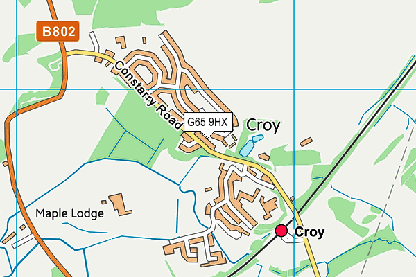 G65 9HX map - OS VectorMap District (Ordnance Survey) G65 9HX map - OS VectorMap District (Ordnance Survey)