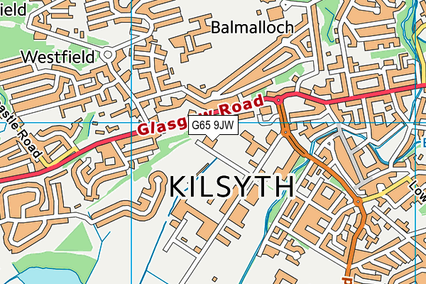 G65 9JW map - OS VectorMap District (Ordnance Survey) G65 9JW map - OS VectorMap District (Ordnance Survey)