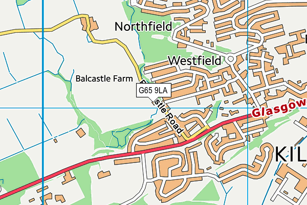 G65 9LA map - OS VectorMap District (Ordnance Survey) G65 9LA map - OS VectorMap District (Ordnance Survey)