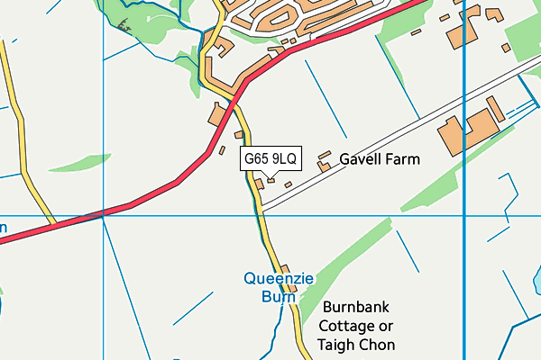 G65 9LQ map - OS VectorMap District (Ordnance Survey) G65 9LQ map - OS VectorMap District (Ordnance Survey)