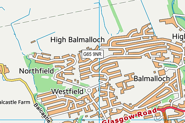 G65 9NR map - OS VectorMap District (Ordnance Survey) G65 9NR map - OS VectorMap District (Ordnance Survey)