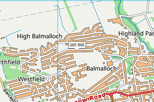 G65 9NS map - OS VectorMap District (Ordnance Survey) G65 9NS map - OS VectorMap District (Ordnance Survey)