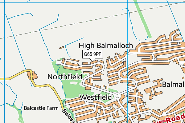 G65 9PF map - OS VectorMap District (Ordnance Survey) G65 9PF map - OS VectorMap District (Ordnance Survey)