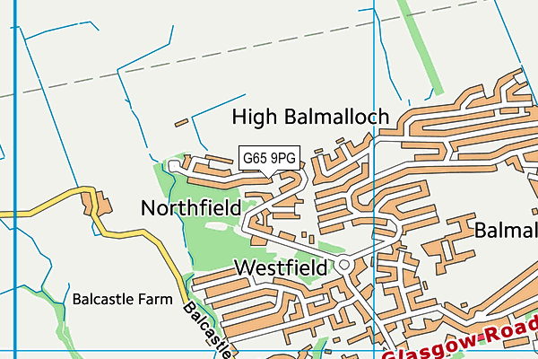 G65 9PG map - OS VectorMap District (Ordnance Survey) G65 9PG map - OS VectorMap District (Ordnance Survey)
