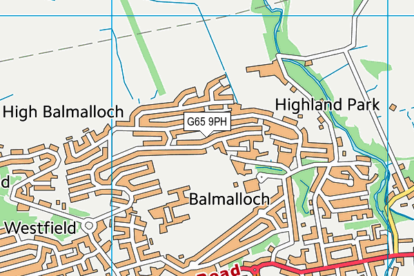 G65 9PH map - OS VectorMap District (Ordnance Survey) G65 9PH map - OS VectorMap District (Ordnance Survey)