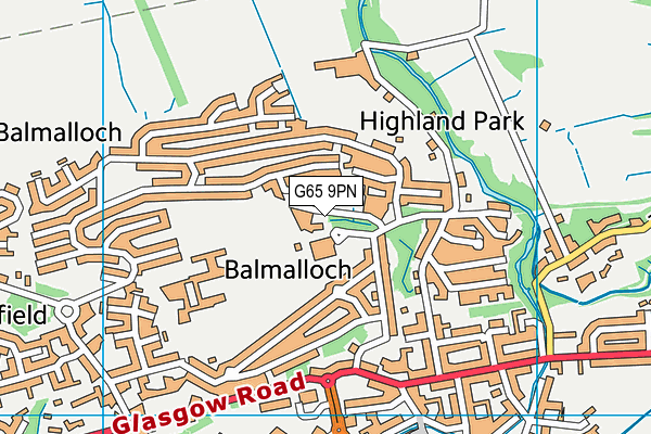 G65 9PN map - OS VectorMap District (Ordnance Survey) G65 9PN map - OS VectorMap District (Ordnance Survey)