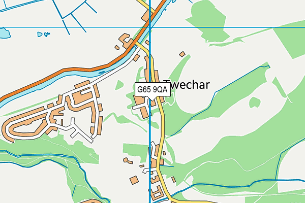 G65 9QA map - OS VectorMap District (Ordnance Survey) G65 9QA map - OS VectorMap District (Ordnance Survey)