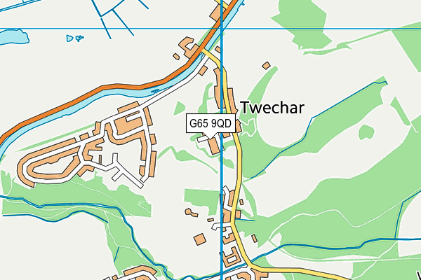 G65 9QD map - OS VectorMap District (Ordnance Survey) G65 9QD map - OS VectorMap District (Ordnance Survey)