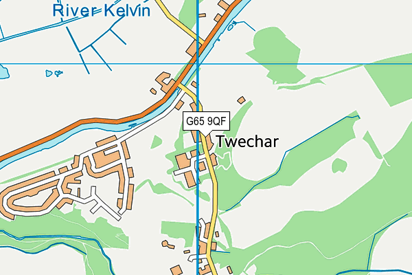 G65 9QF map - OS VectorMap District (Ordnance Survey) G65 9QF map - OS VectorMap District (Ordnance Survey)