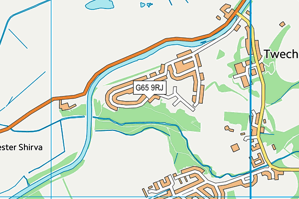 G65 9RJ map - OS VectorMap District (Ordnance Survey) G65 9RJ map - OS VectorMap District (Ordnance Survey)