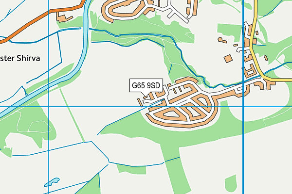 G65 9SD map - OS VectorMap District (Ordnance Survey) G65 9SD map - OS VectorMap District (Ordnance Survey)