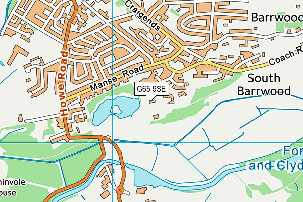 G65 9SE map - OS VectorMap District (Ordnance Survey) G65 9SE map - OS VectorMap District (Ordnance Survey)
