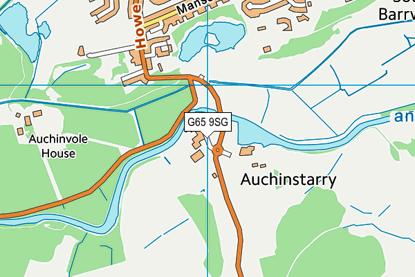 G65 9SG map - OS VectorMap District (Ordnance Survey) G65 9SG map - OS VectorMap District (Ordnance Survey)