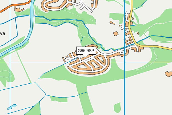 G65 9SP map - OS VectorMap District (Ordnance Survey) G65 9SP map - OS VectorMap District (Ordnance Survey)