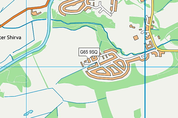 G65 9SQ map - OS VectorMap District (Ordnance Survey) G65 9SQ map - OS VectorMap District (Ordnance Survey)