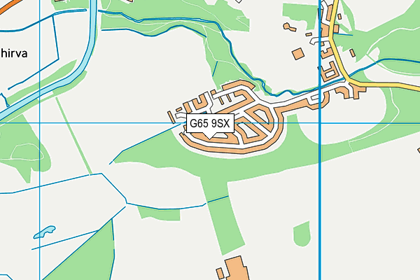 G65 9SX map - OS VectorMap District (Ordnance Survey) G65 9SX map - OS VectorMap District (Ordnance Survey)