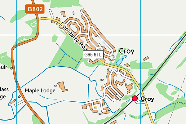 G65 9TL map - OS VectorMap District (Ordnance Survey) G65 9TL map - OS VectorMap District (Ordnance Survey)