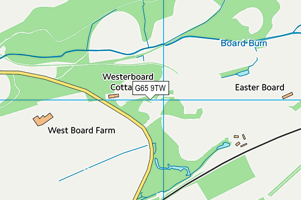 G65 9TW map - OS VectorMap District (Ordnance Survey) G65 9TW map - OS VectorMap District (Ordnance Survey)