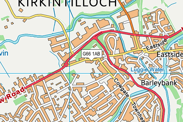 G66 1AB map - OS VectorMap District (Ordnance Survey) G66 1AB map - OS VectorMap District (Ordnance Survey)