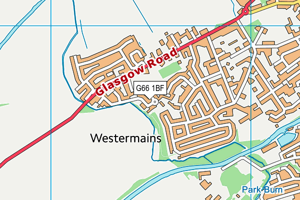G66 1BF map - OS VectorMap District (Ordnance Survey) G66 1BF map - OS VectorMap District (Ordnance Survey)