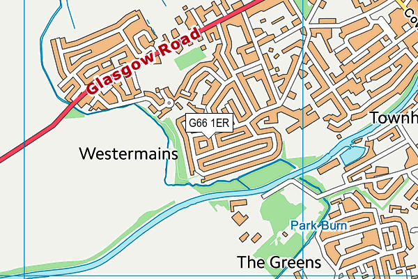 G66 1ER map - OS VectorMap District (Ordnance Survey) G66 1ER map - OS VectorMap District (Ordnance Survey)