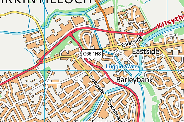 G66 1HS map - OS VectorMap District (Ordnance Survey) G66 1HS map - OS VectorMap District (Ordnance Survey)