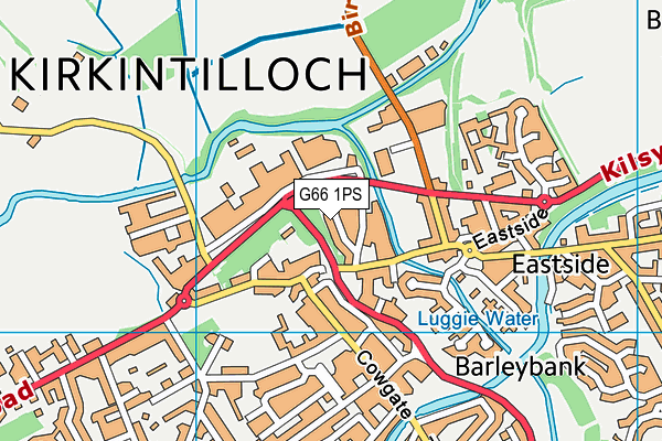 G66 1PS map - OS VectorMap District (Ordnance Survey) G66 1PS map - OS VectorMap District (Ordnance Survey)