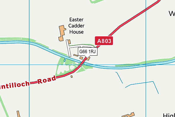 G66 1RJ map - OS VectorMap District (Ordnance Survey) G66 1RJ map - OS VectorMap District (Ordnance Survey)
