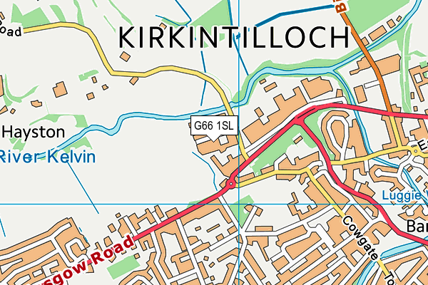 G66 1SL map - OS VectorMap District (Ordnance Survey) G66 1SL map - OS VectorMap District (Ordnance Survey)