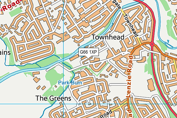 G66 1XP map - OS VectorMap District (Ordnance Survey) G66 1XP map - OS VectorMap District (Ordnance Survey)