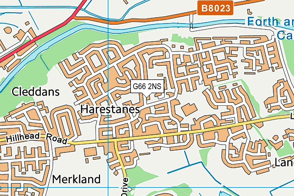 G66 2NS map - OS VectorMap District (Ordnance Survey) G66 2NS map - OS VectorMap District (Ordnance Survey)