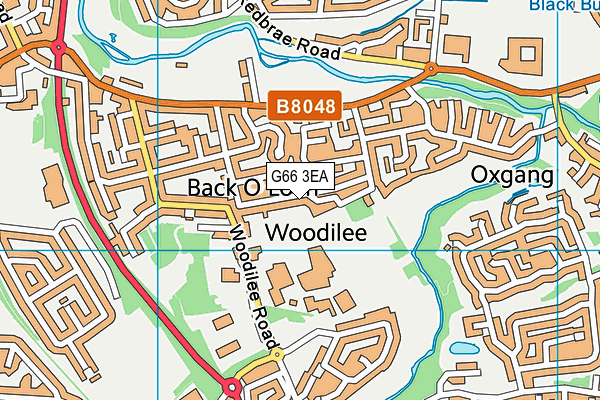 G66 3EA map - OS VectorMap District (Ordnance Survey) G66 3EA map - OS VectorMap District (Ordnance Survey)
