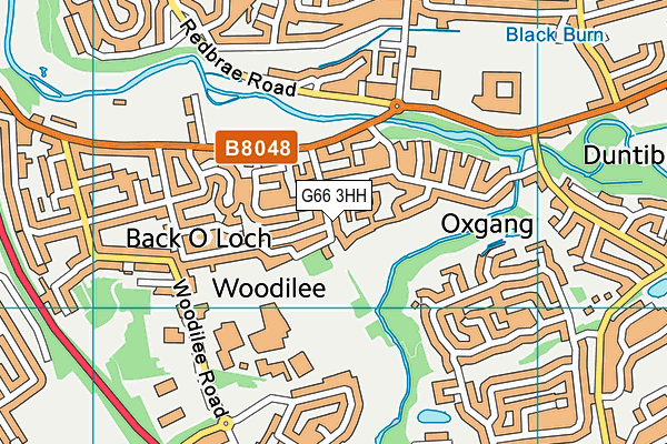 G66 3HH map - OS VectorMap District (Ordnance Survey) G66 3HH map - OS VectorMap District (Ordnance Survey)