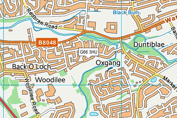 G66 3HU map - OS VectorMap District (Ordnance Survey) G66 3HU map - OS VectorMap District (Ordnance Survey)