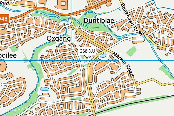 G66 3JJ map - OS VectorMap District (Ordnance Survey) G66 3JJ map - OS VectorMap District (Ordnance Survey)