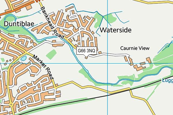 G66 3NQ map - OS VectorMap District (Ordnance Survey) G66 3NQ map - OS VectorMap District (Ordnance Survey)