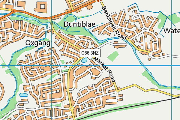 G66 3NZ map - OS VectorMap District (Ordnance Survey) G66 3NZ map - OS VectorMap District (Ordnance Survey)