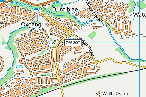 G66 3QT map - OS VectorMap District (Ordnance Survey) G66 3QT map - OS VectorMap District (Ordnance Survey)
