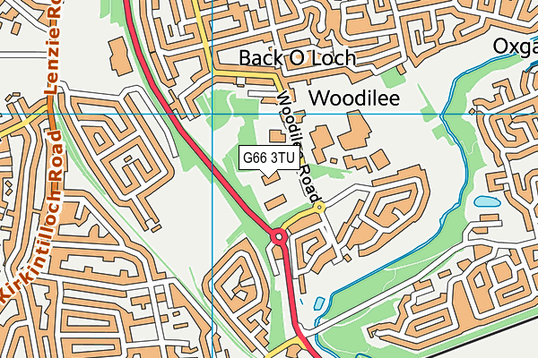 G66 3TU map - OS VectorMap District (Ordnance Survey) G66 3TU map - OS VectorMap District (Ordnance Survey)