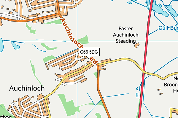 G66 5DG map - OS VectorMap District (Ordnance Survey) G66 5DG map - OS VectorMap District (Ordnance Survey)