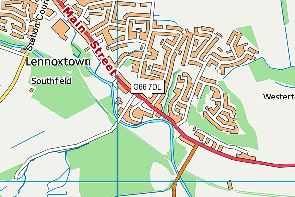 G66 7DL map - OS VectorMap District (Ordnance Survey) G66 7DL map - OS VectorMap District (Ordnance Survey)