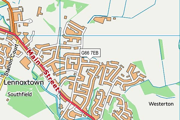 G66 7EB map - OS VectorMap District (Ordnance Survey) G66 7EB map - OS VectorMap District (Ordnance Survey)