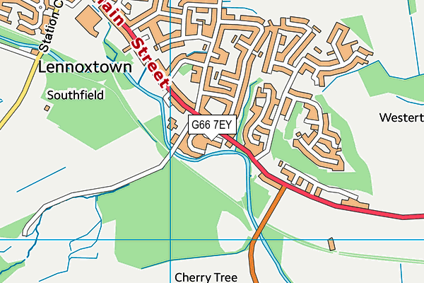 G66 7EY map - OS VectorMap District (Ordnance Survey) G66 7EY map - OS VectorMap District (Ordnance Survey)
