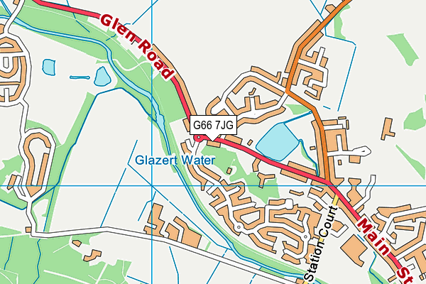 G66 7JG map - OS VectorMap District (Ordnance Survey) G66 7JG map - OS VectorMap District (Ordnance Survey)