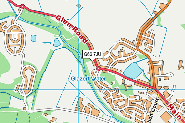 G66 7JU map - OS VectorMap District (Ordnance Survey) G66 7JU map - OS VectorMap District (Ordnance Survey)