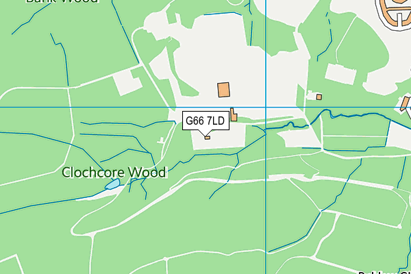 G66 7LD map - OS VectorMap District (Ordnance Survey) G66 7LD map - OS VectorMap District (Ordnance Survey)