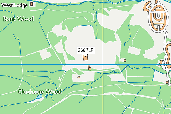 G66 7LP map - OS VectorMap District (Ordnance Survey) G66 7LP map - OS VectorMap District (Ordnance Survey)